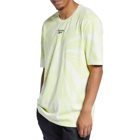 Reebok Unisex Classics Tie-Dye T-Shirt in Semi Energy Glow Size XS - Picture 2 of 10